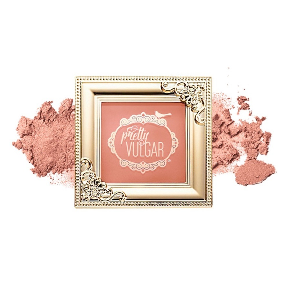 Pretty Vulgar Make Them Blush 14 Sweet Revenge Matte Pink Powder Blush NIB